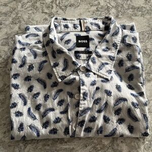 Hugo Boss Short Sleeved Shirt - Regular Fit XL